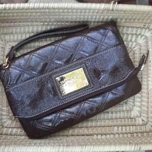 Tommy Hilfiger fold over wristlet with zipper